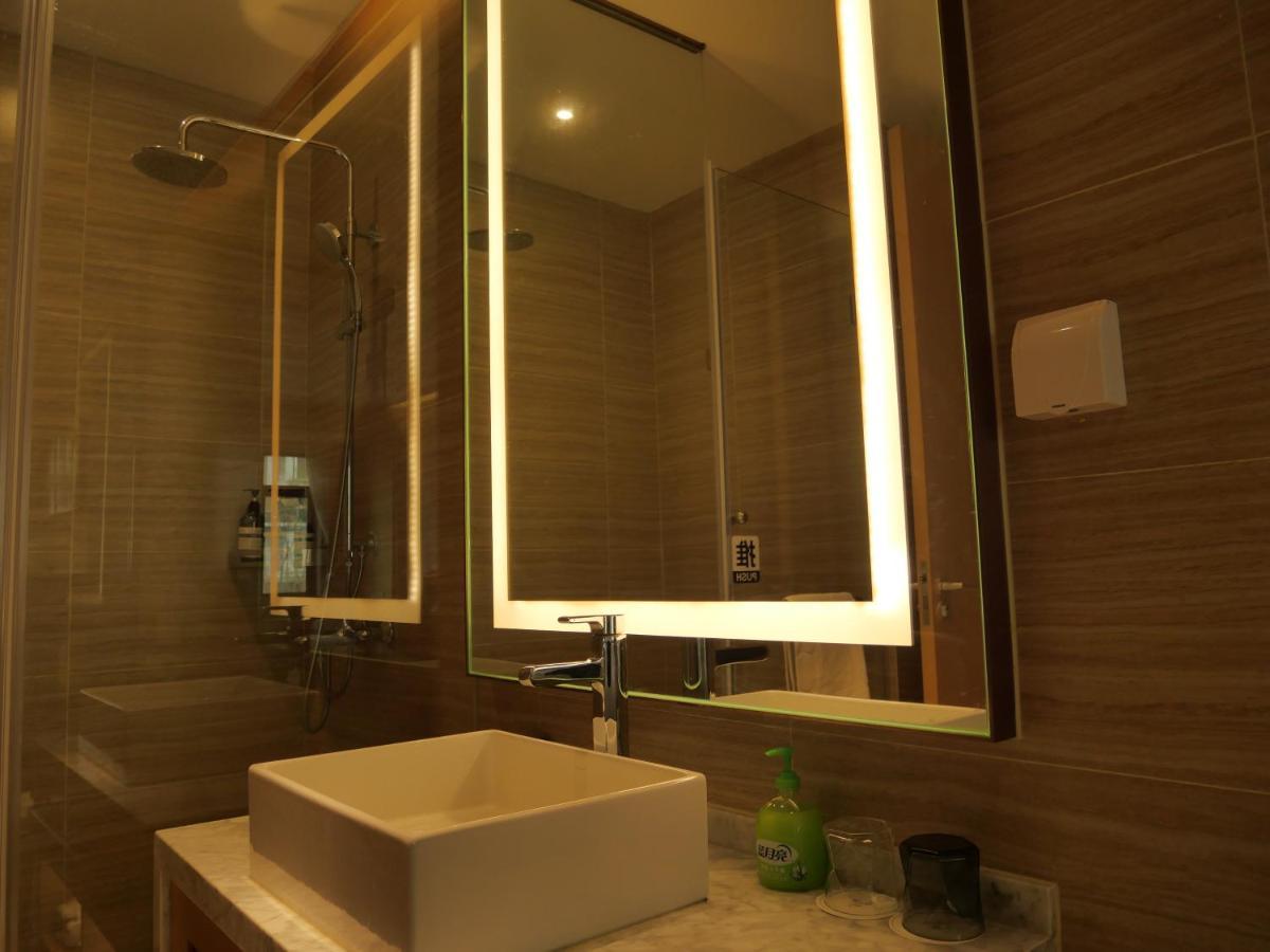 林人酒店 Jingan Exteriör bild